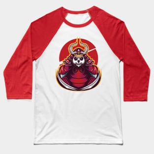 Samurai Panda Ronin Baseball T-Shirt